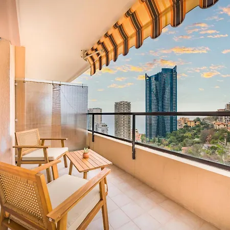 Lägenhet 5mn Monaco - Vue Mer - Parking - Piscine - Bb Beausoleil